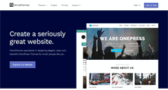 Desktop Screenshot of famethemes.com