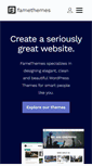 Mobile Screenshot of famethemes.com